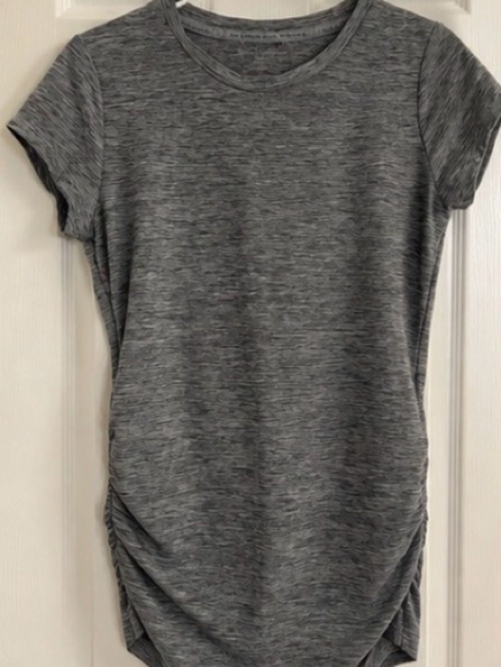 New Balance Fitted Gray Short Sleeve Tee